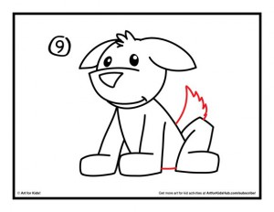 how-to-draw-a-dog-step9